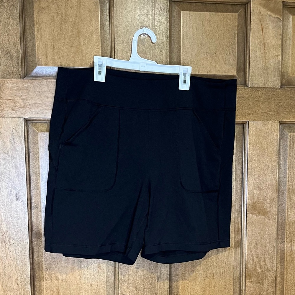 Duluth Trading Co Spandex Shorts Size XL Black